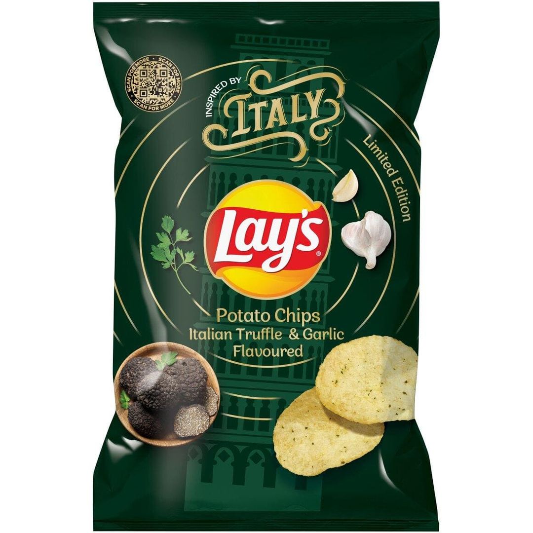 Lay's Italian Truffle & Garlic Chips 120g