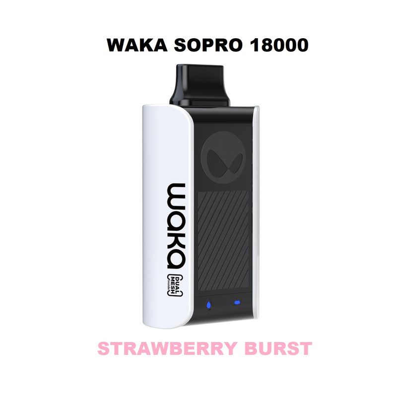 WAKA SOPRO 18000 5% STRAWBERRY BURST