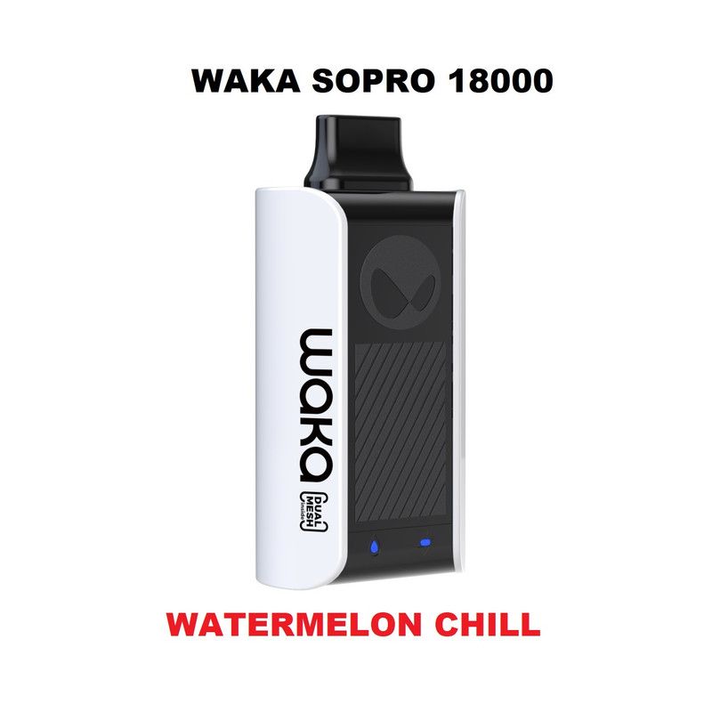 WAKA SOPRO 18000 5% WATERMELON CHILL