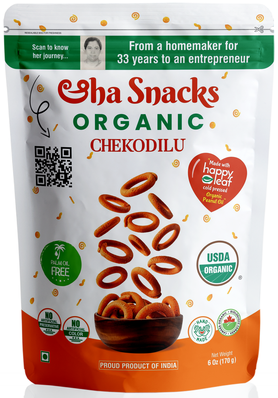 AHA Snacks Chekodilu 170g