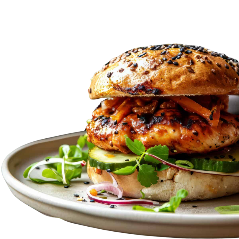 برجر دجاج (Chicken Burger)