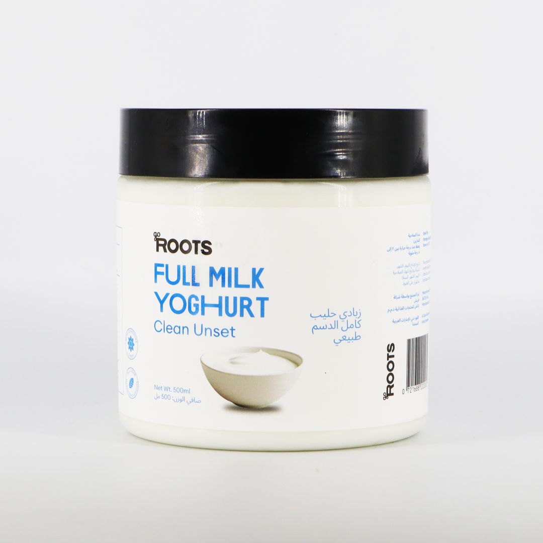 Roots Full Milk Yoghurt 500ml