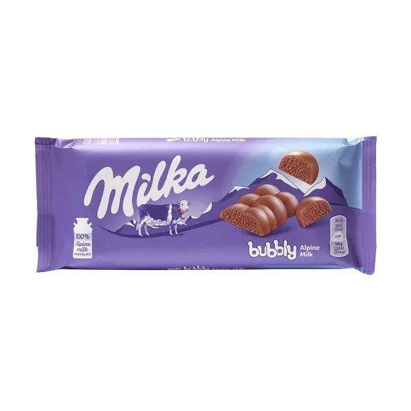 Milka Bubbly Alpine Milk 93g