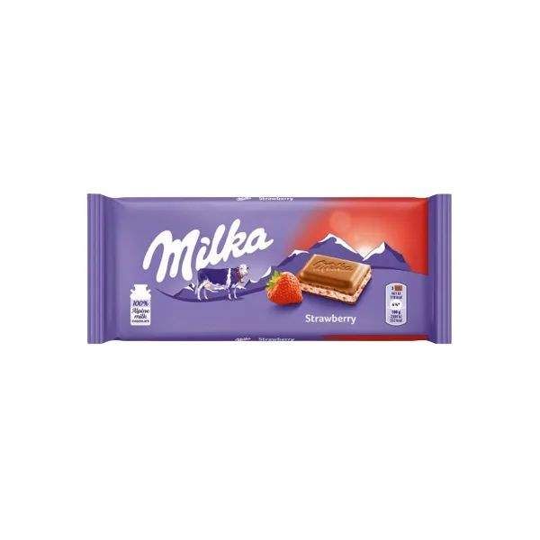 Milka Strawberry 100g