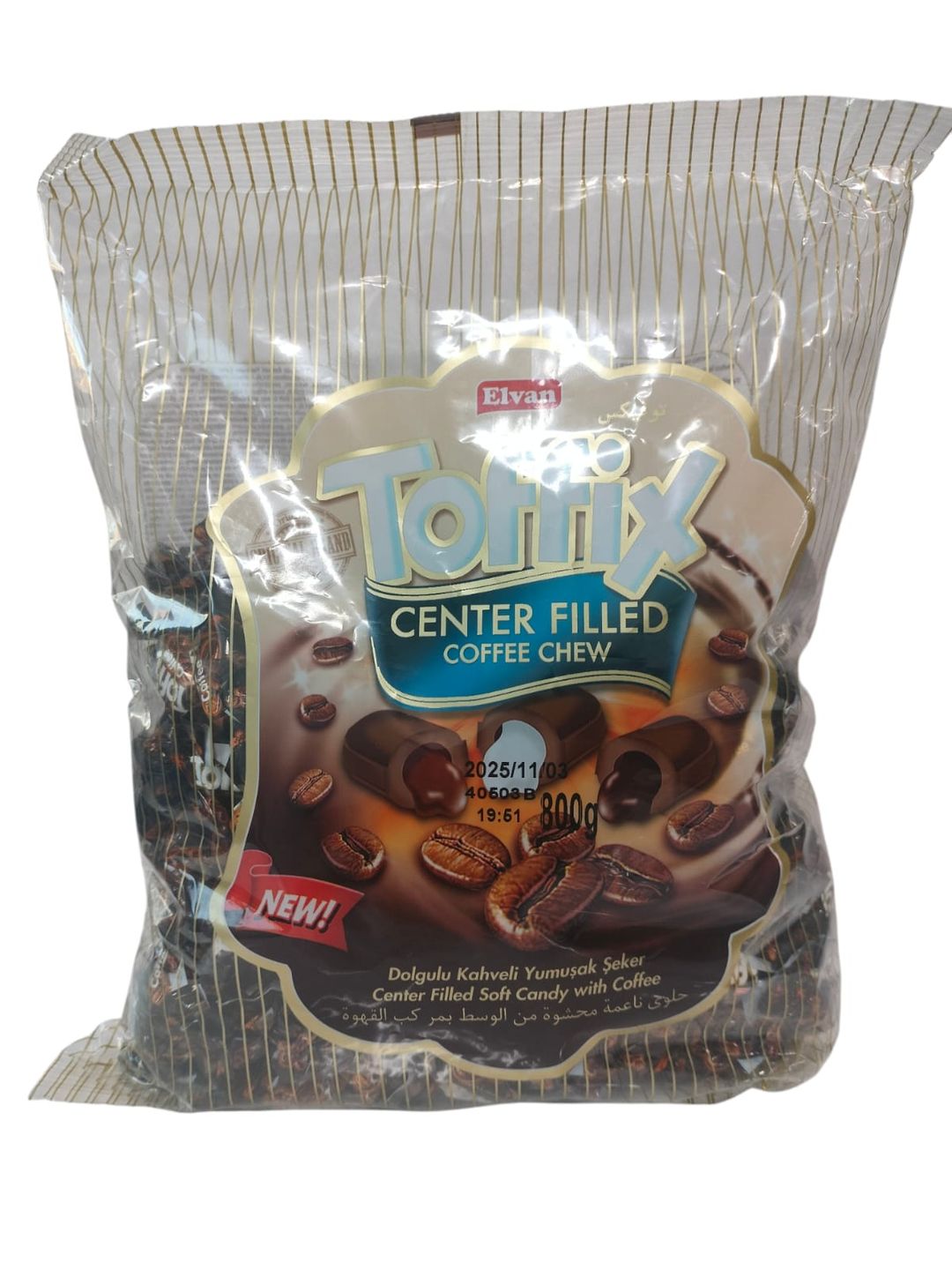 Toffix Center Filled Candy 800g