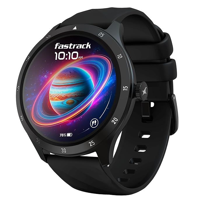 Fastrack Jupitor R2 Smart Watch, 1.38” TFT Display, SingleSync BT Calling Smart Watch