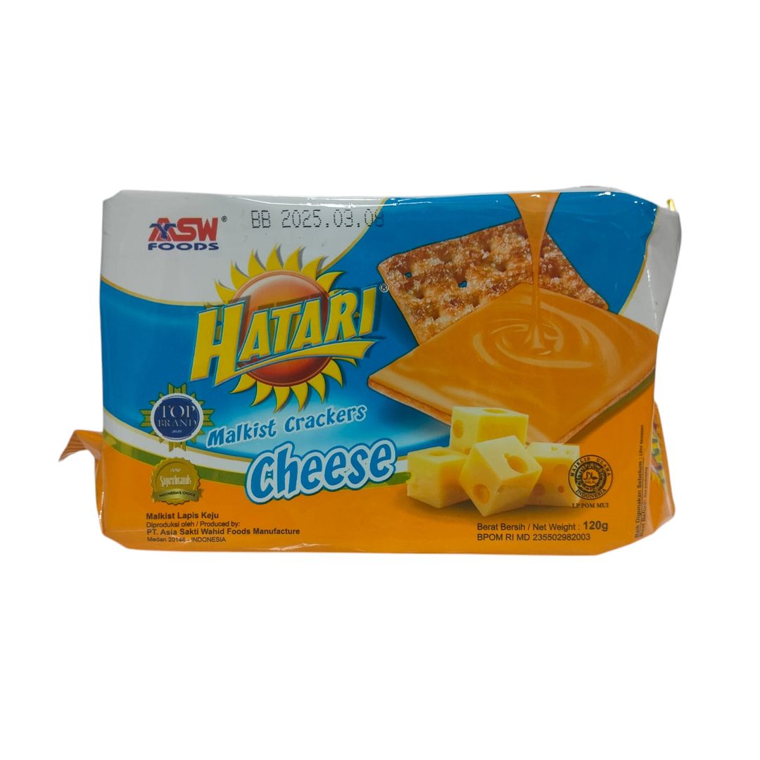 Hattari Malkist Crackers Cheese 120g