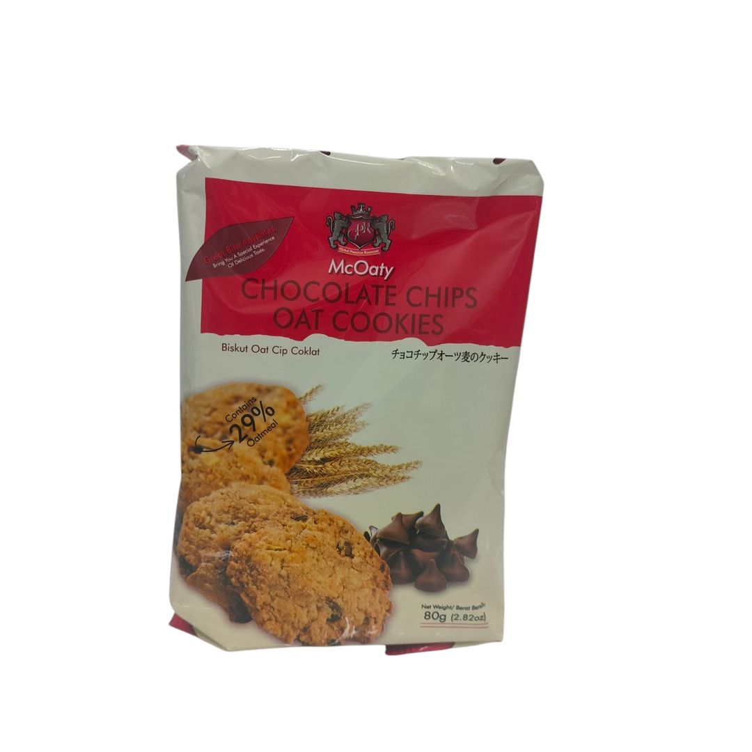 Choclate Chips Oat Cookies 80g