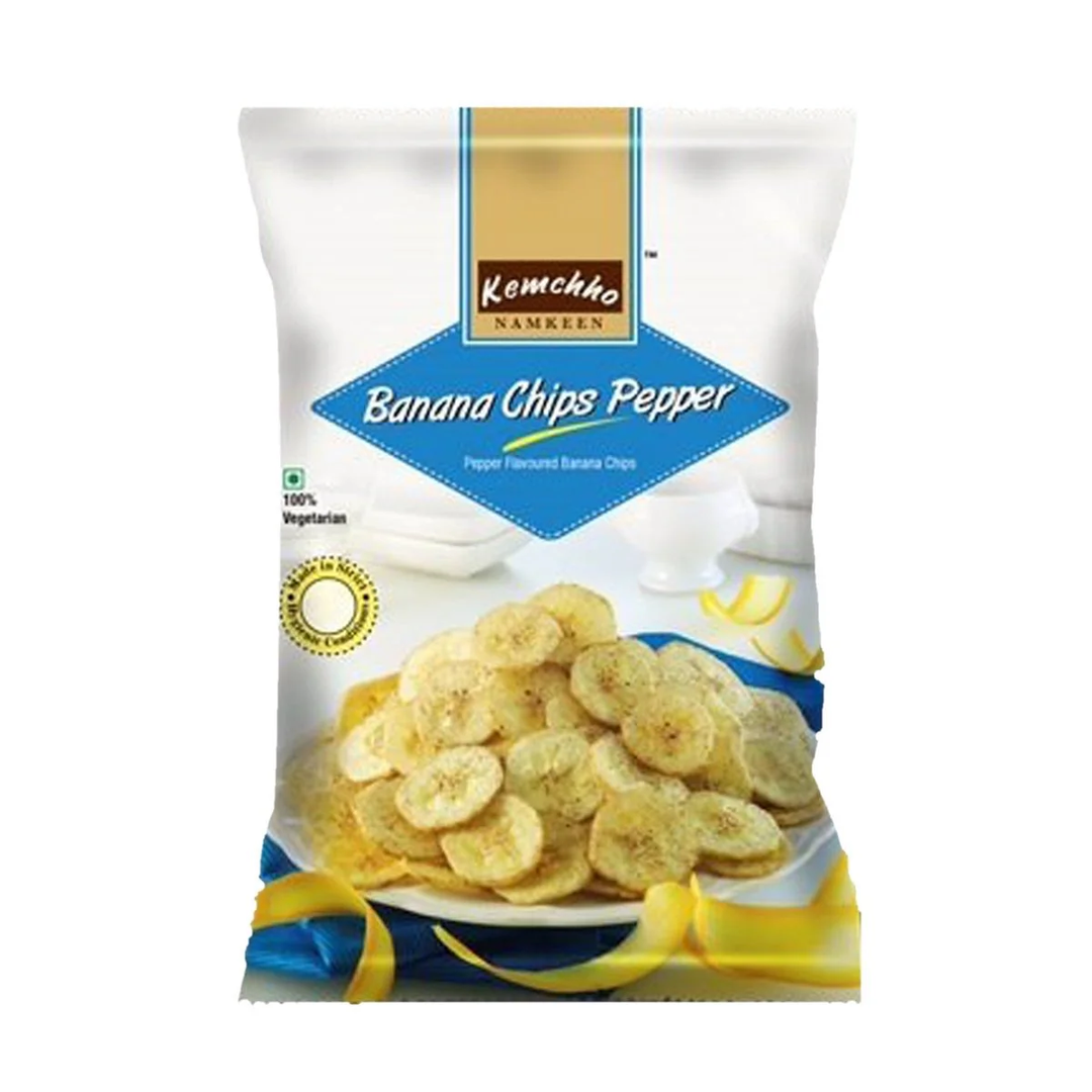 Kemchho Banana Chips Pepper 270g