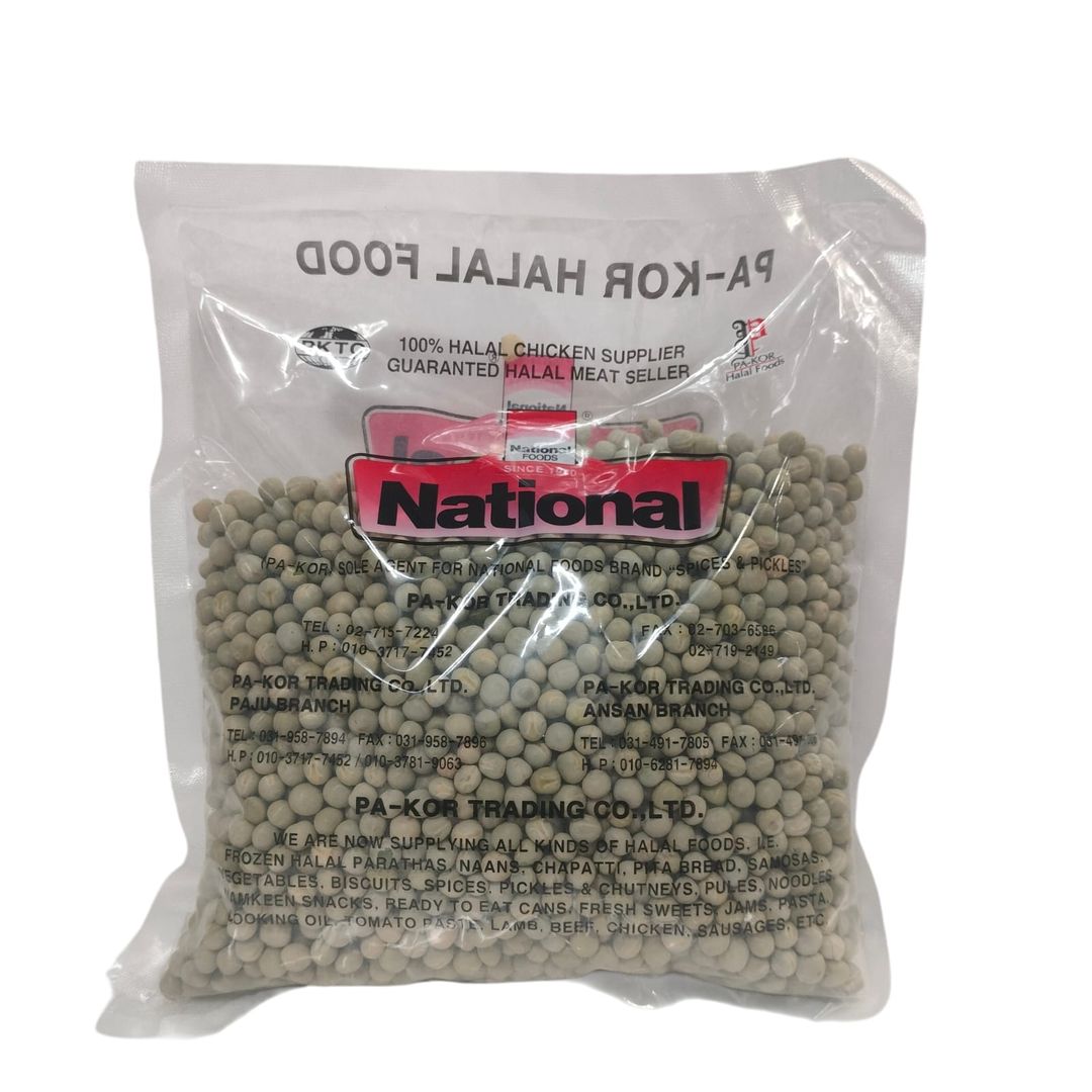 Whole Green Peas National 800g