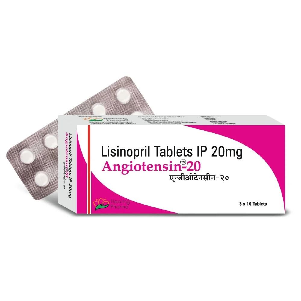 Lisinopril 20 Mg Tablet