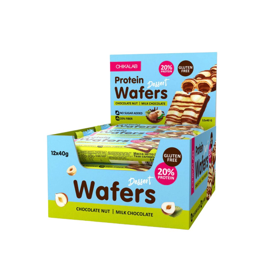 CL Protein Wafers Chocolate Nut 40g 