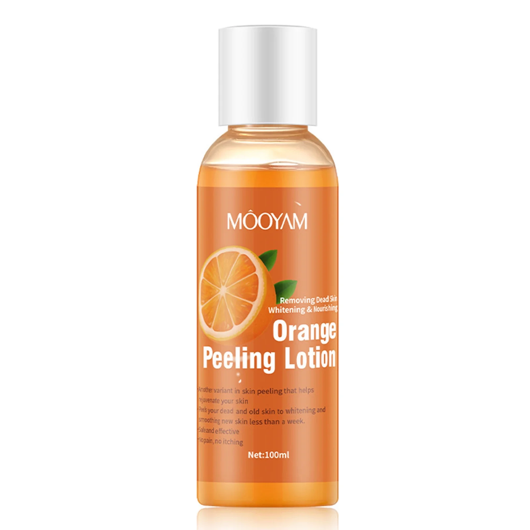 Lotion exfoliante peaux mortes