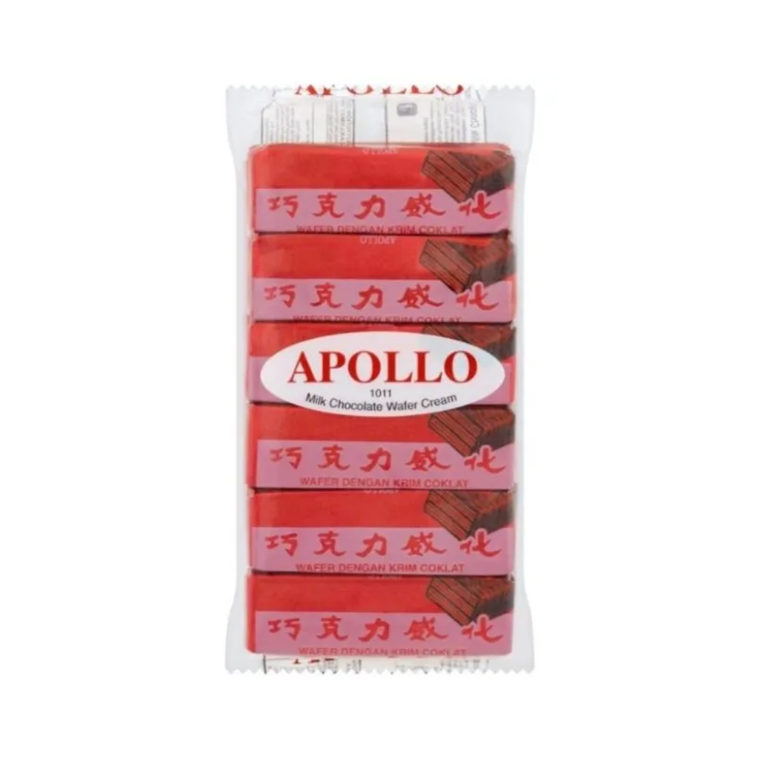 APOLLO CHOCOLATE WAFER CREAM 12's x 12gm