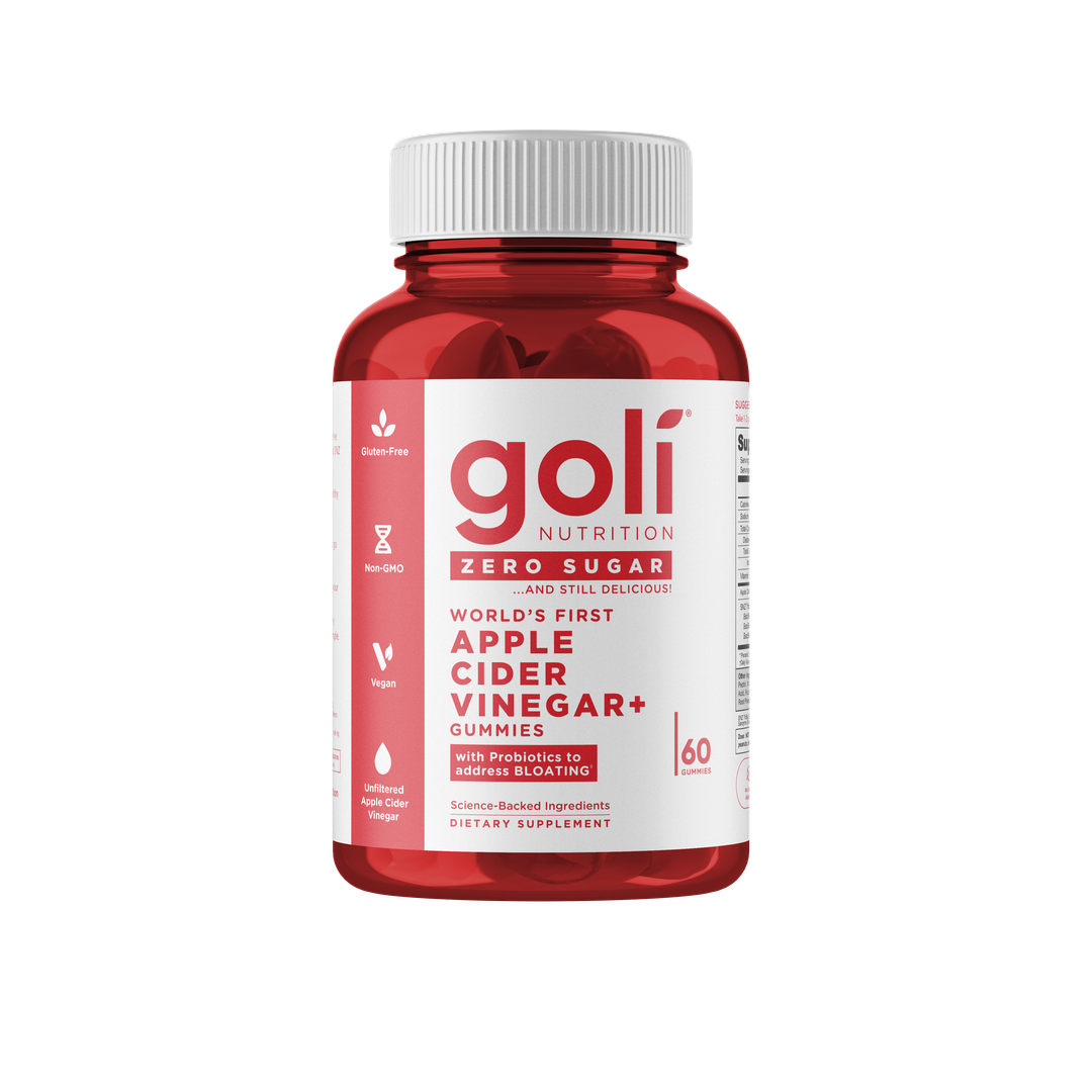 Goli Apple Cider Vinegar + Zero Sugar Gummies