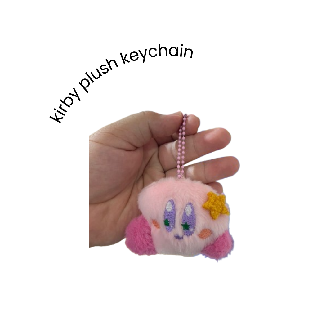 Kirby Plush Keychain