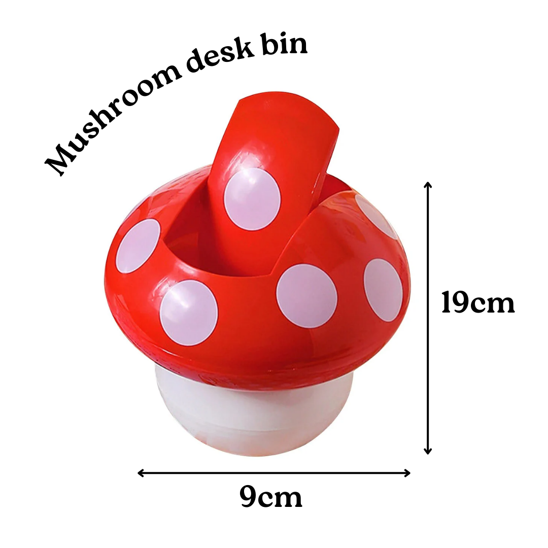 Mushroom Desk Bin