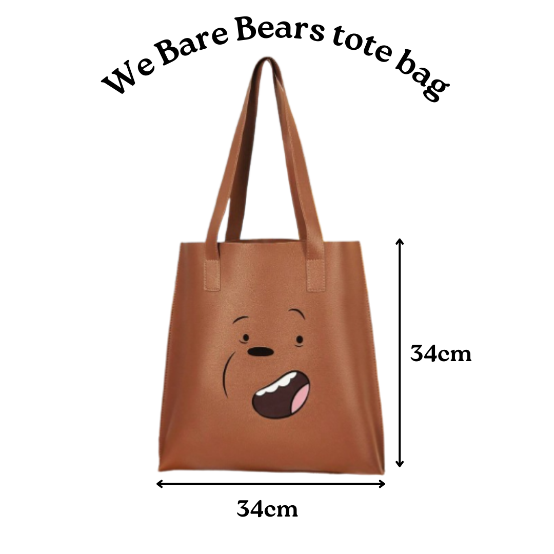 We Bare Bears Tote Bag