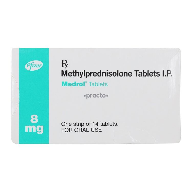 Methylprednisolne 8mg Tablets