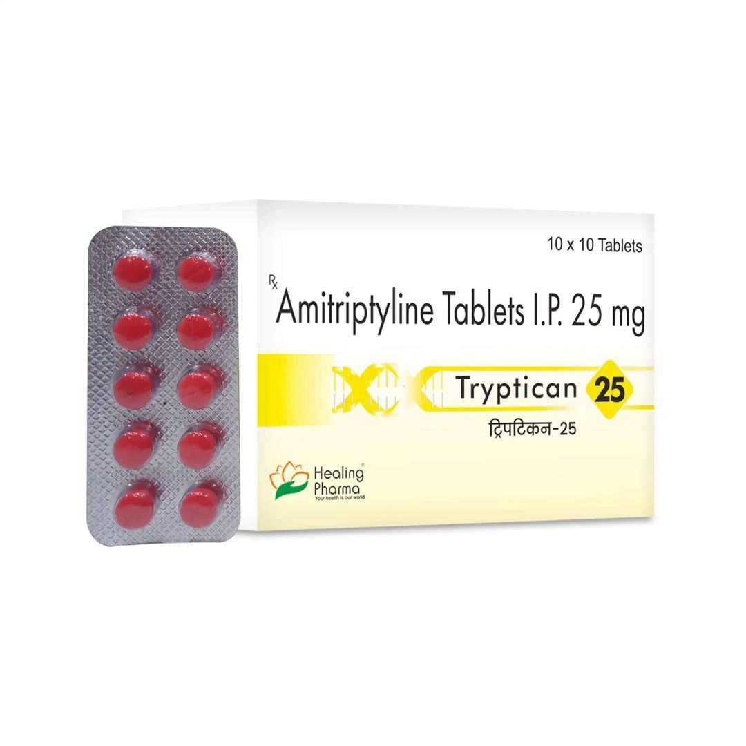 Amitriptyline Hydrochloride 25mg Tablets