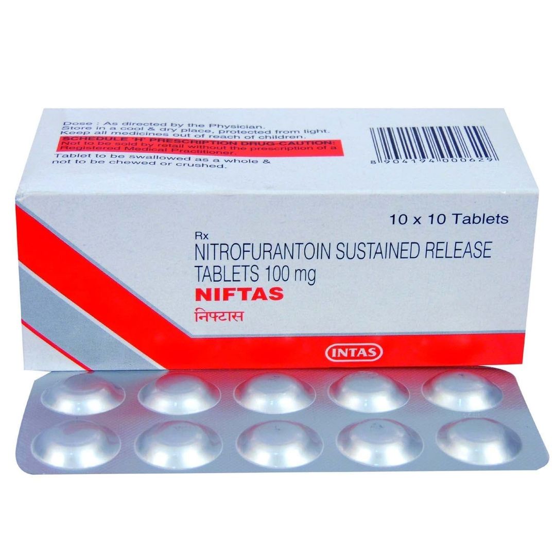 Nitrofurantoin 100mg Tablets