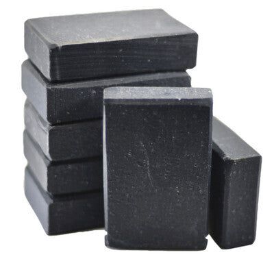 Activated charcoal soap