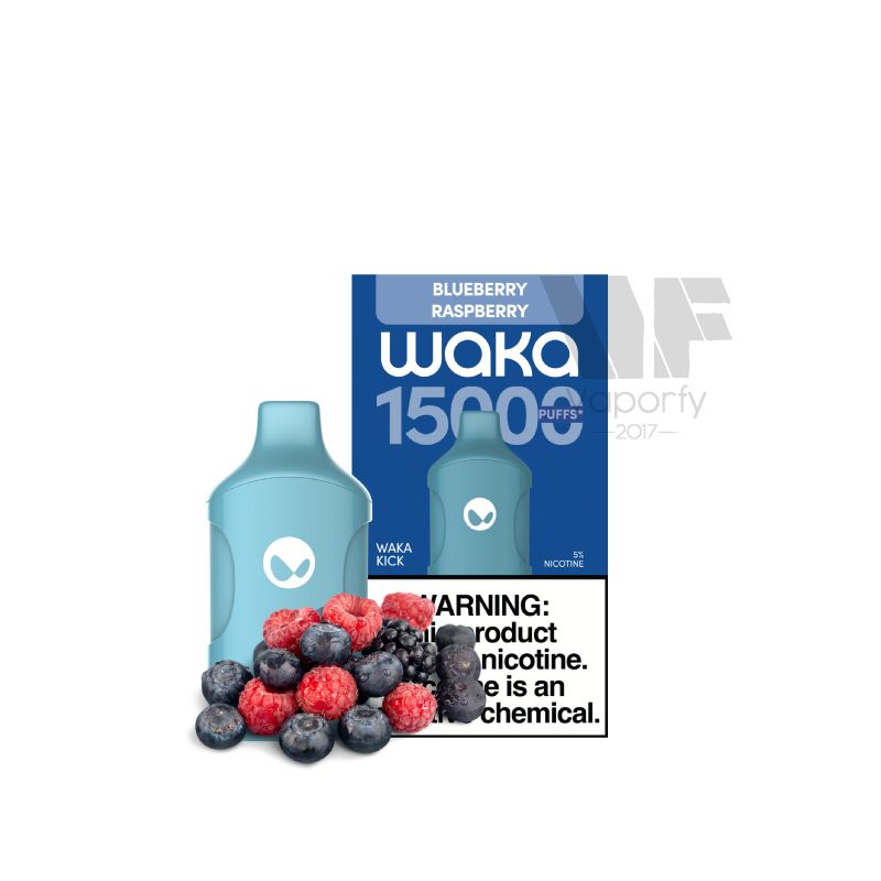 WAKA blueberry raspberry 15000 puffs