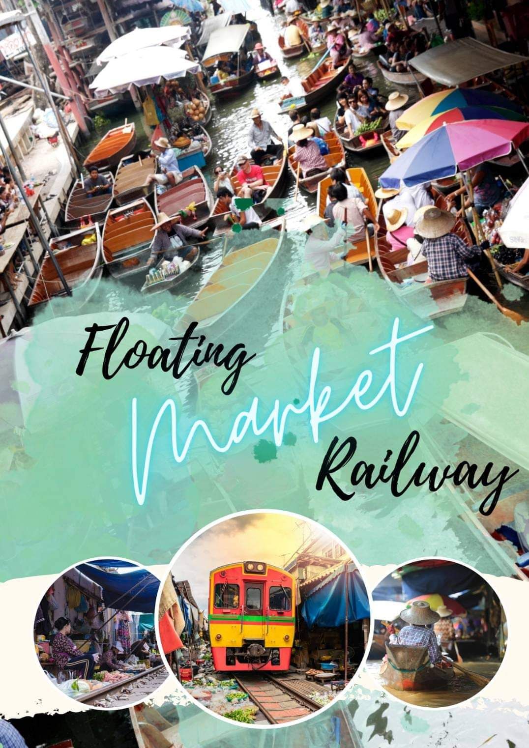 🔥 Basic Floating Market ( 3-4 paxs )