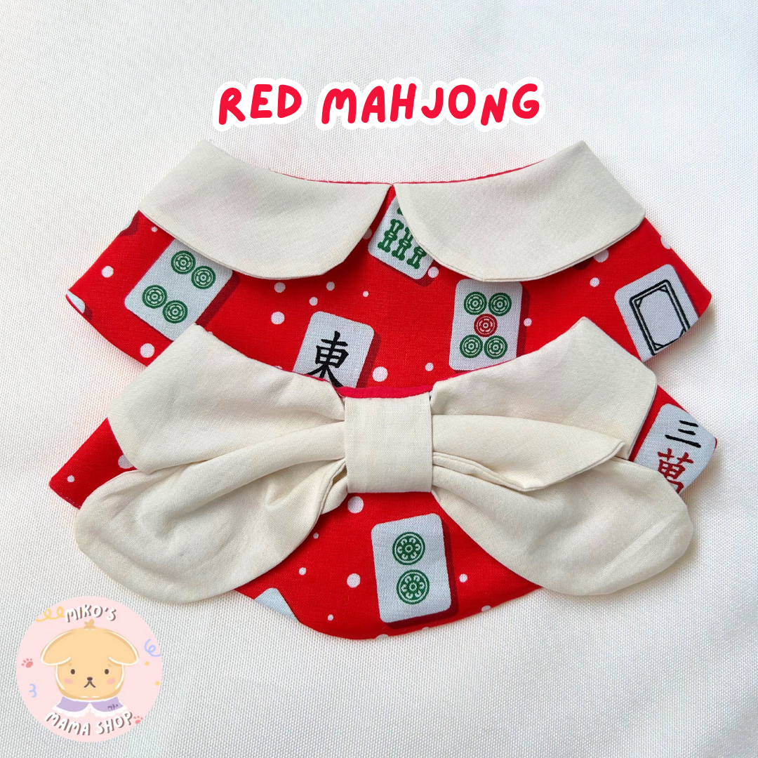 Red Mahjong Peter Pan/Ribbon Collars (Premium)