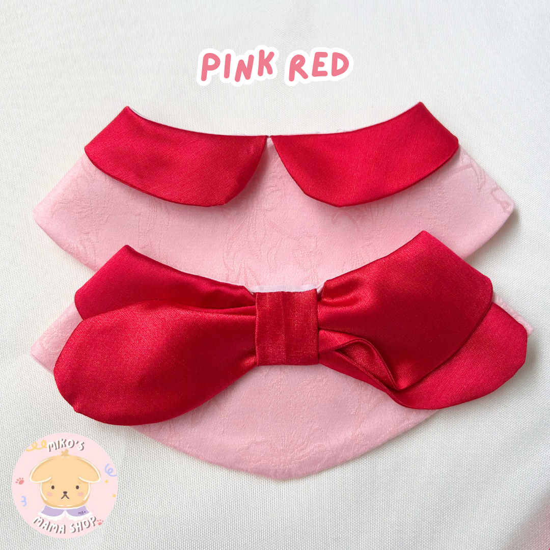 Pink Red Peter Pan/Ribbon Collars (Premium)