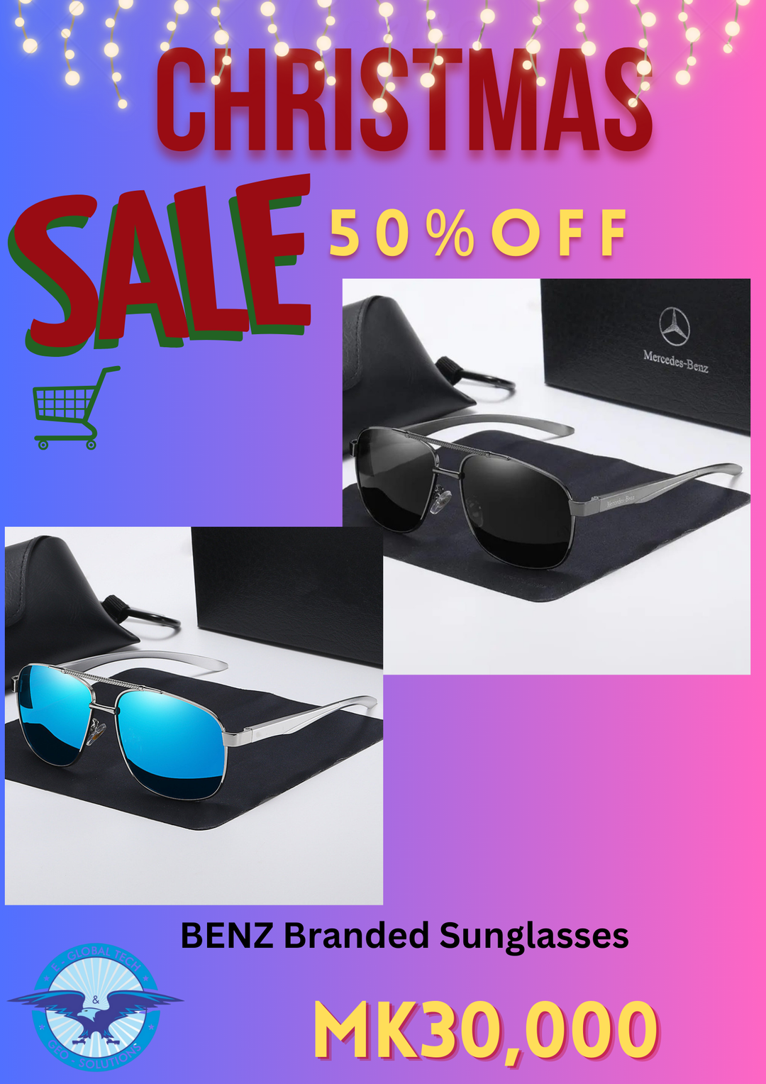 BENZ Branded Polarised Sunglasses