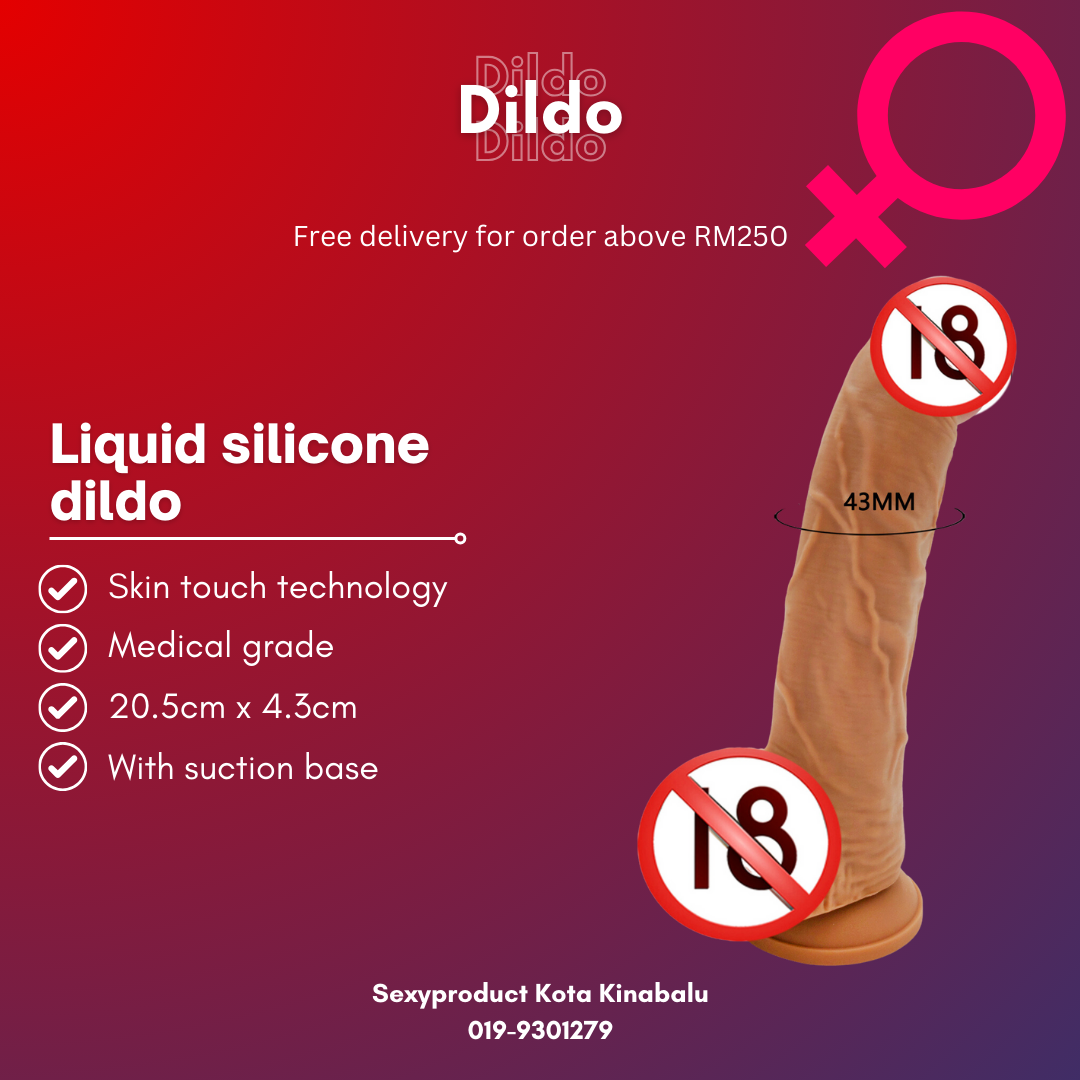 Lifelike dildo 8.1 inch