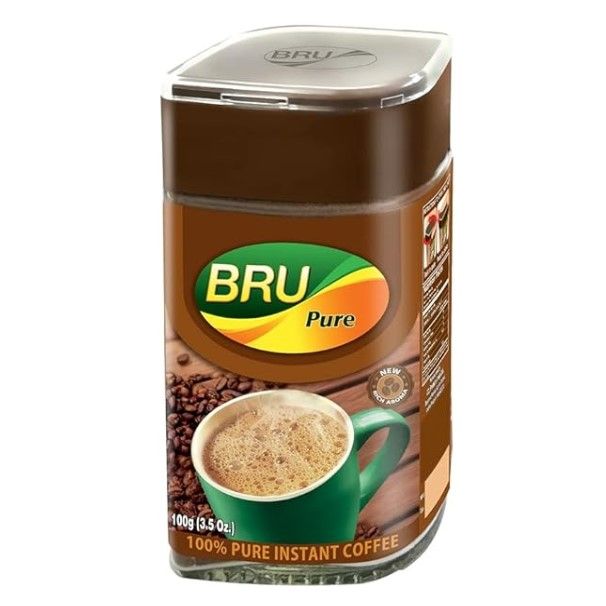 BRU Pure Instant Coffee Brown 100g