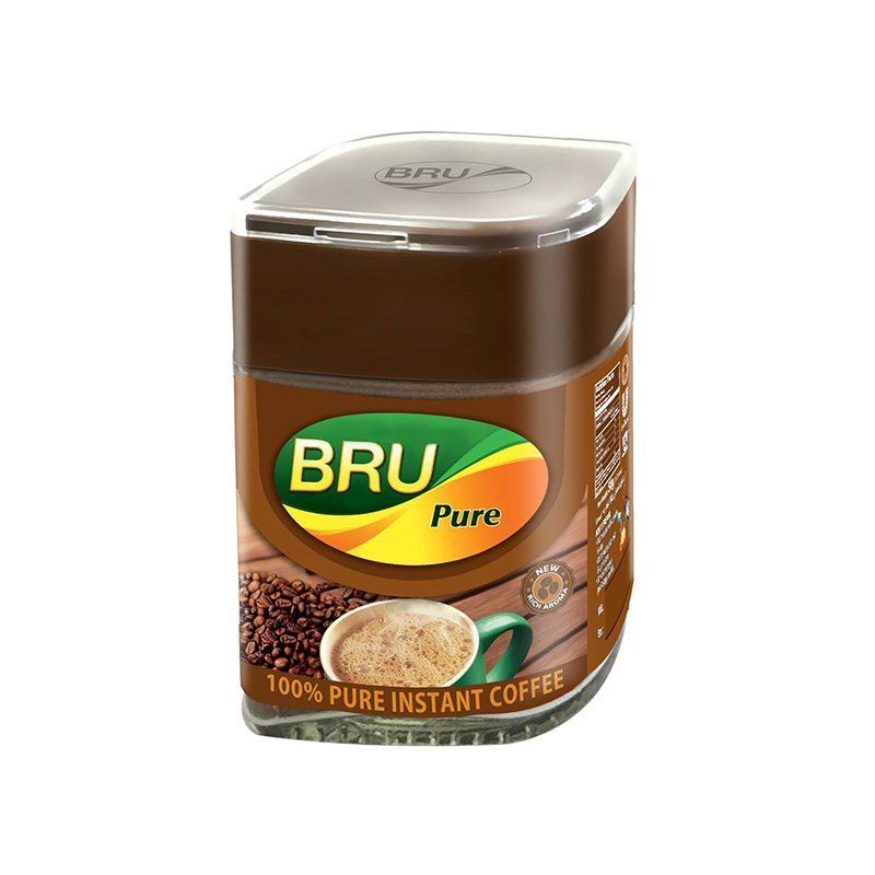 Bru Pure Instant Coffee (Bottle) 50g