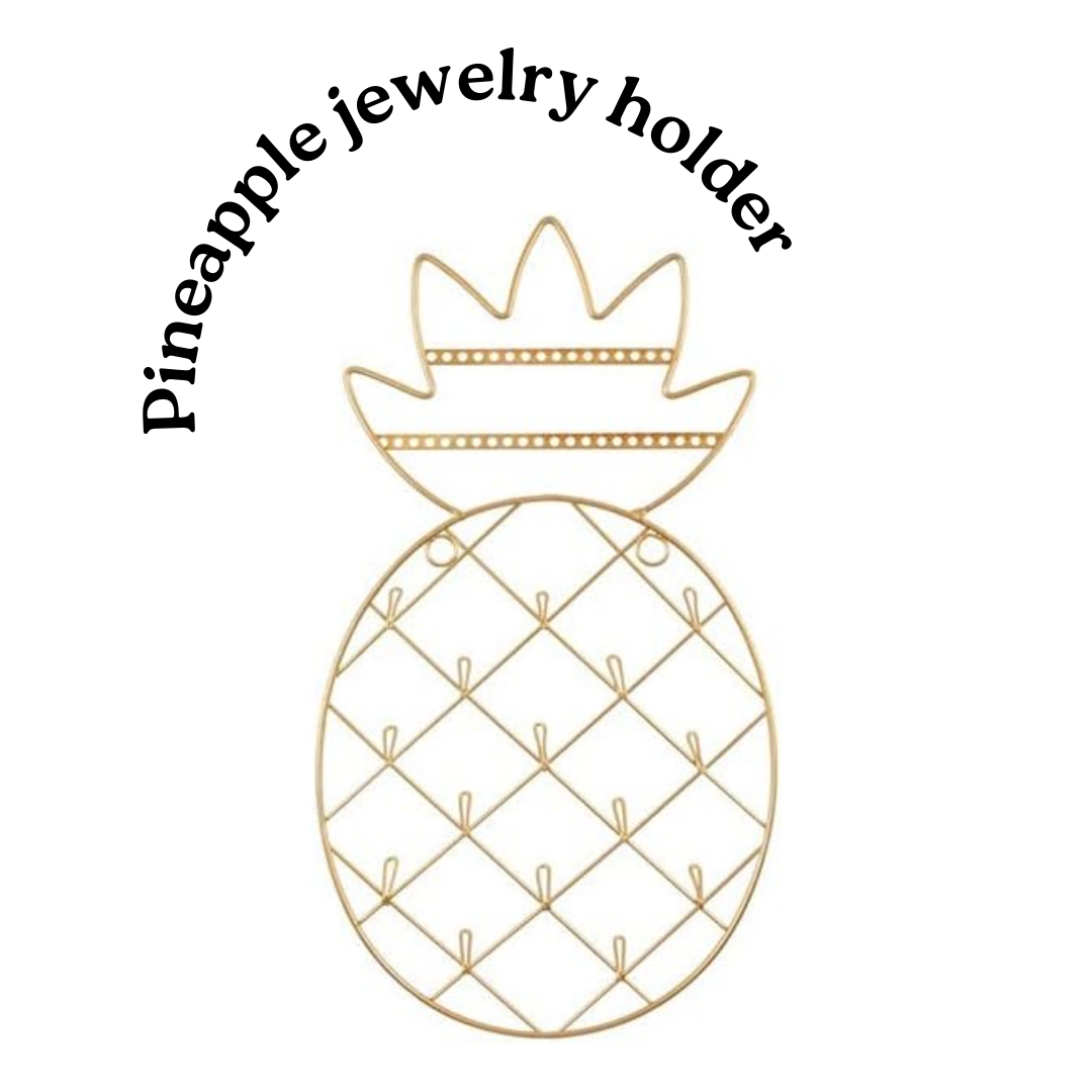 Pineapple Jewelry Holder