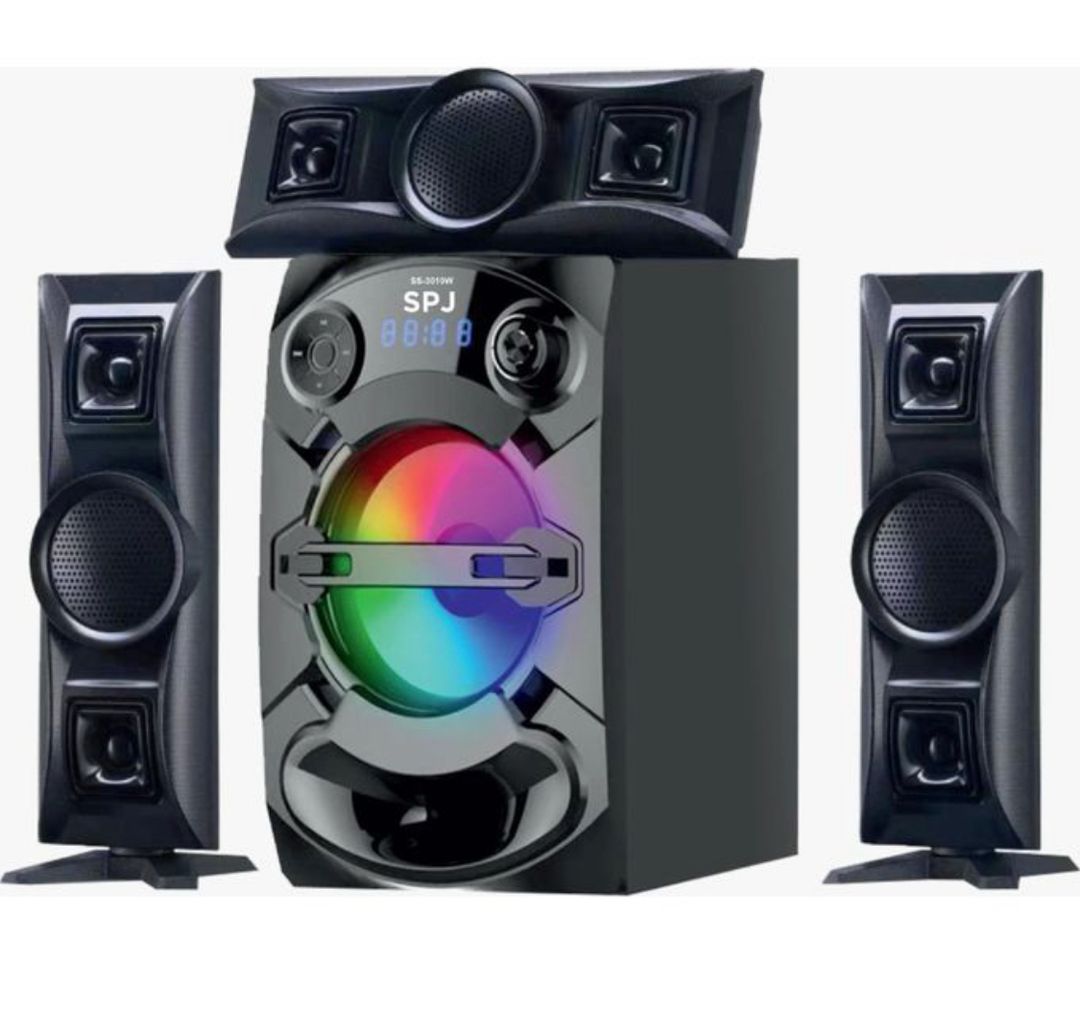 Woofer channel home audio system 