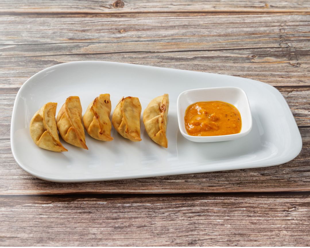 Frittierte Vegan Momo 5 Stück