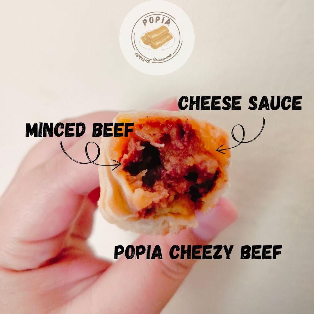 Popia Cheezy Beef - 12pcs