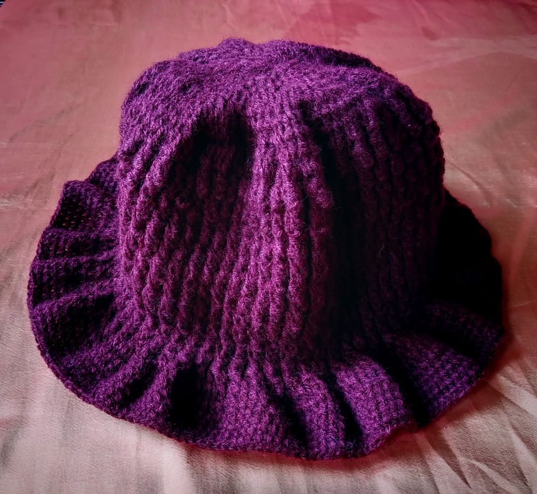 Purple handmade Bucket Hat (LIMITED EDITION)