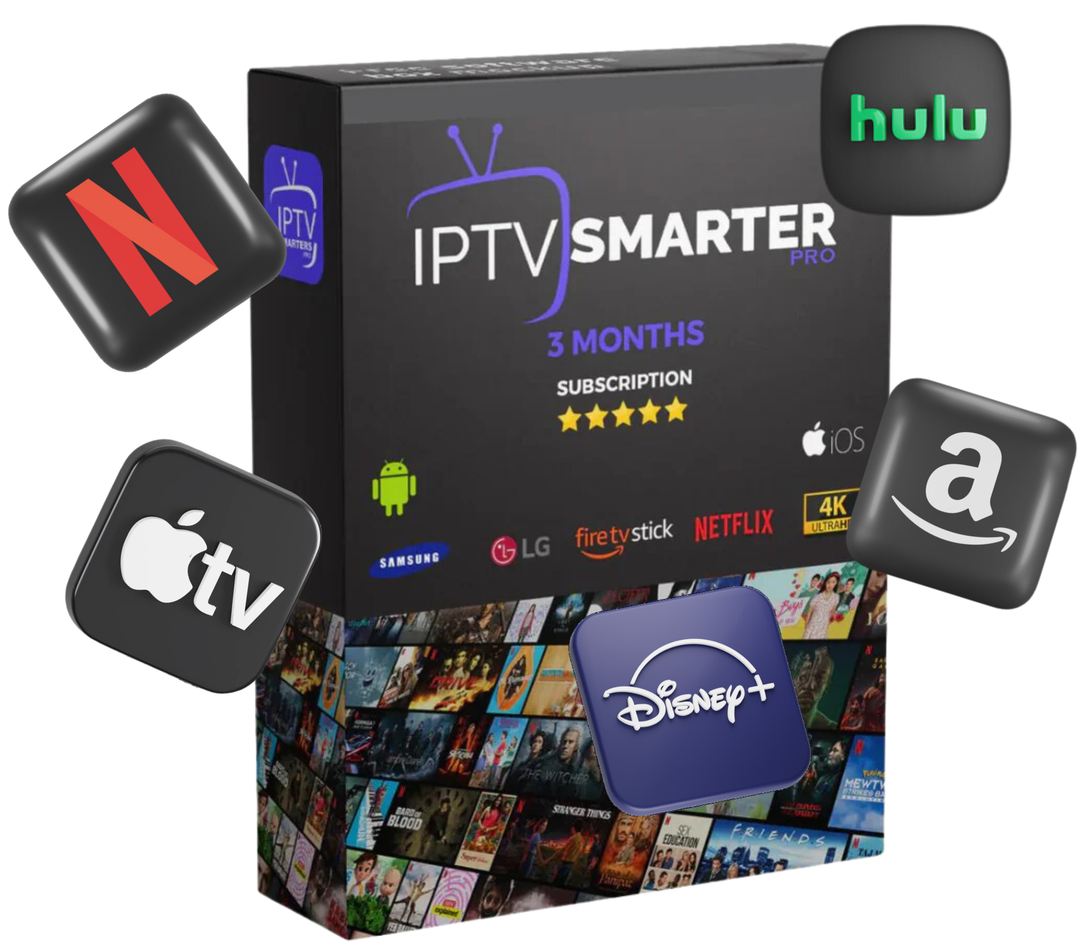 3-Month IPTV Subscription | IPTV SMARTERS PRO & SMARTERS PLAYER LITE