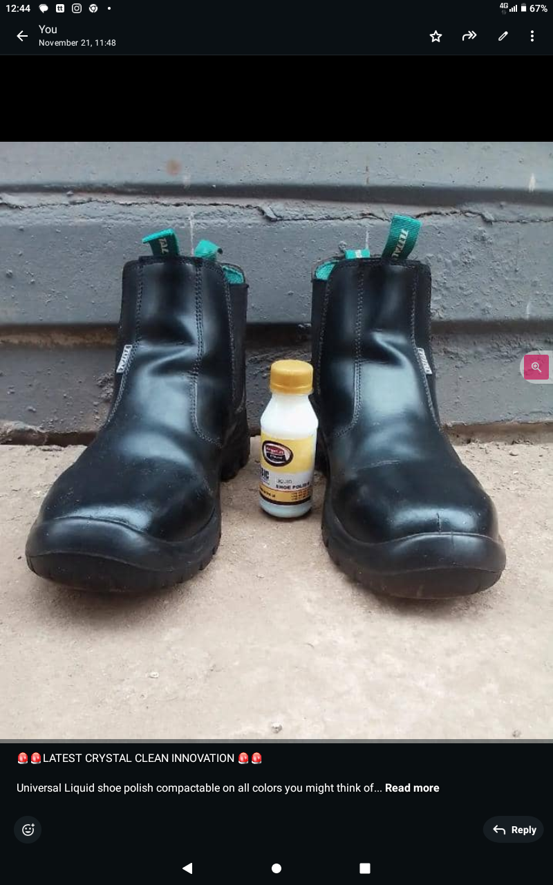 Universal Liquid shoe polish 