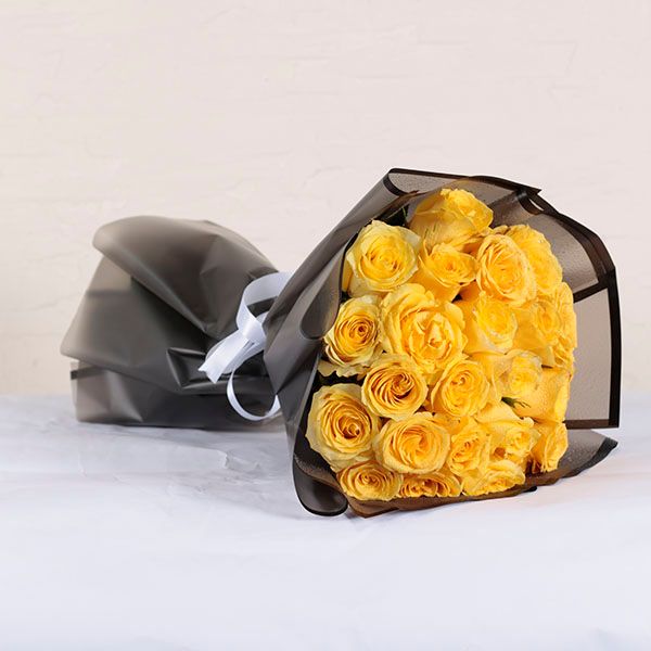 Yellow rose bouquet / باقة ورد صفراء