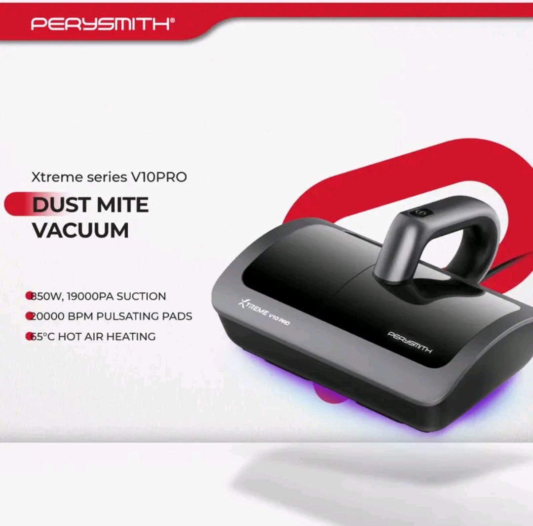 PERRYSMITH 850W Dust Mite Vacuum Cleaner XTREME Series V10 Pro