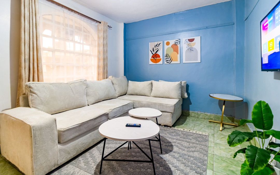 1 Bedroom AirBnB in Naivasha Kwa Njambi Apartment near Buffalo Mall 