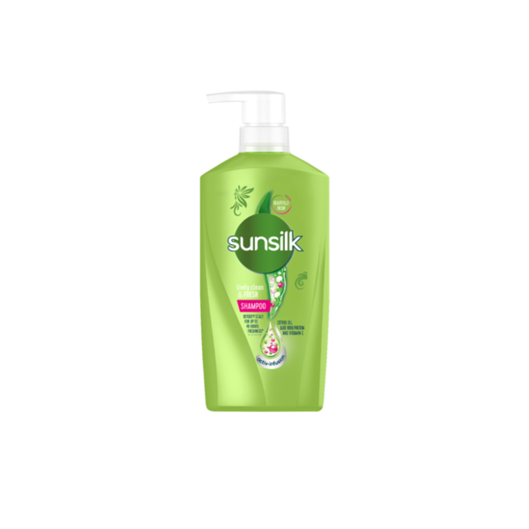 SUNSILK LIVELY CLEAN FRESH SHAMPOO 625ML