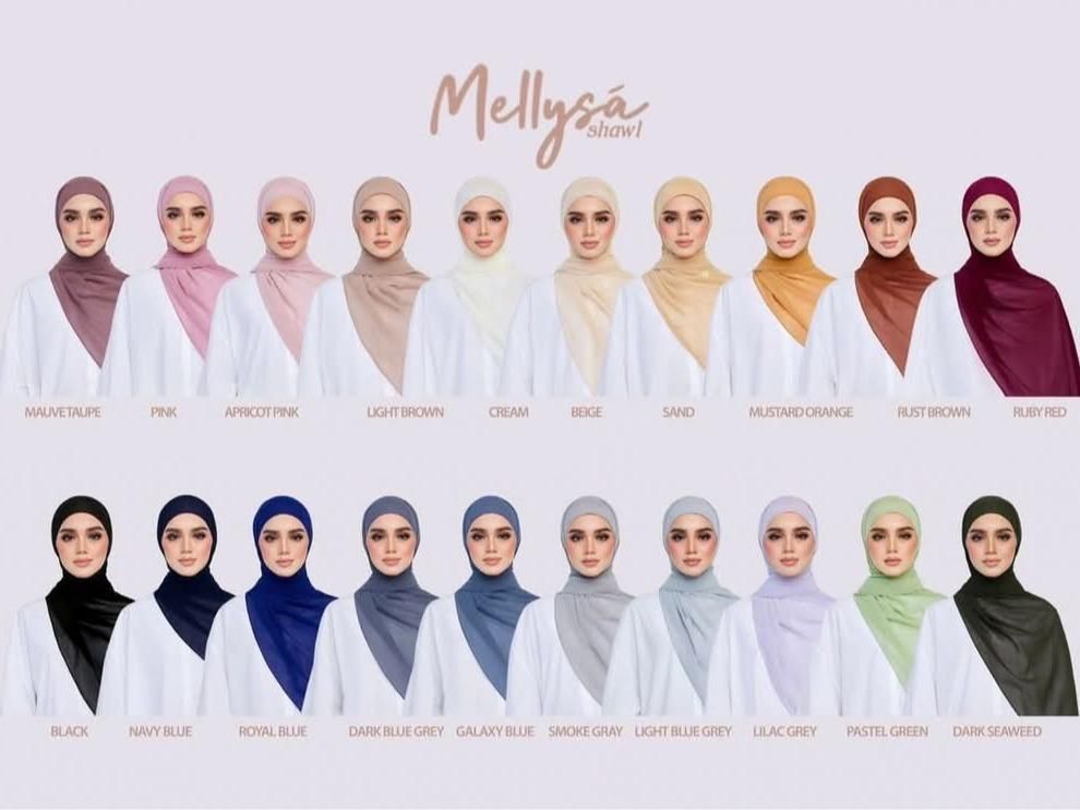 Mellysa Shawl by Leeyana Rahman