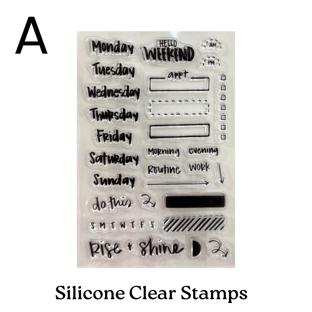 Silicone Clear Stamps - 2