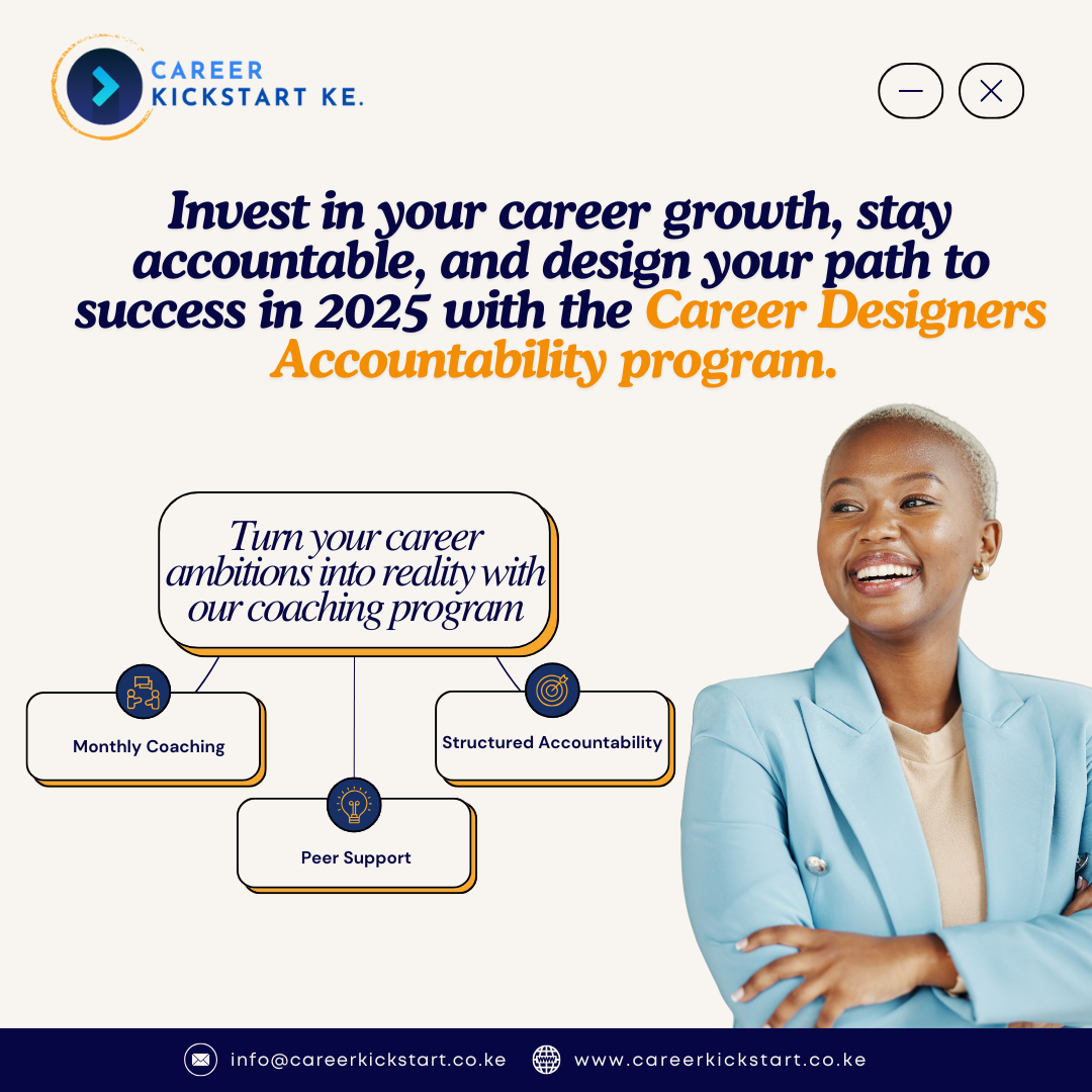 Career Designers Accountability Program - Half Year