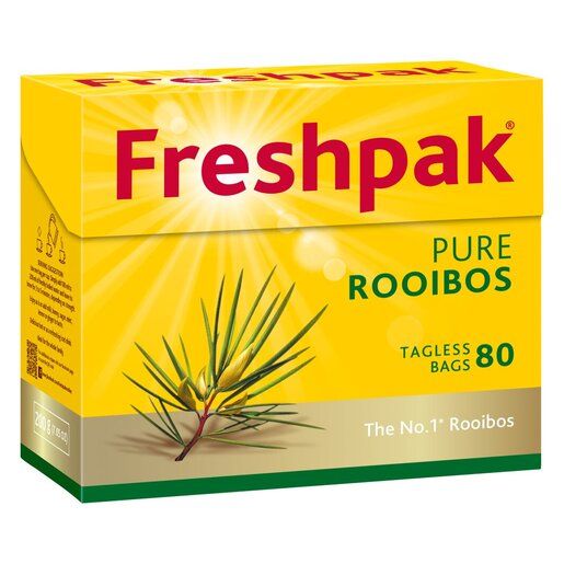 Freshpak Rooibos Tagless Tea Bags 80 Pack