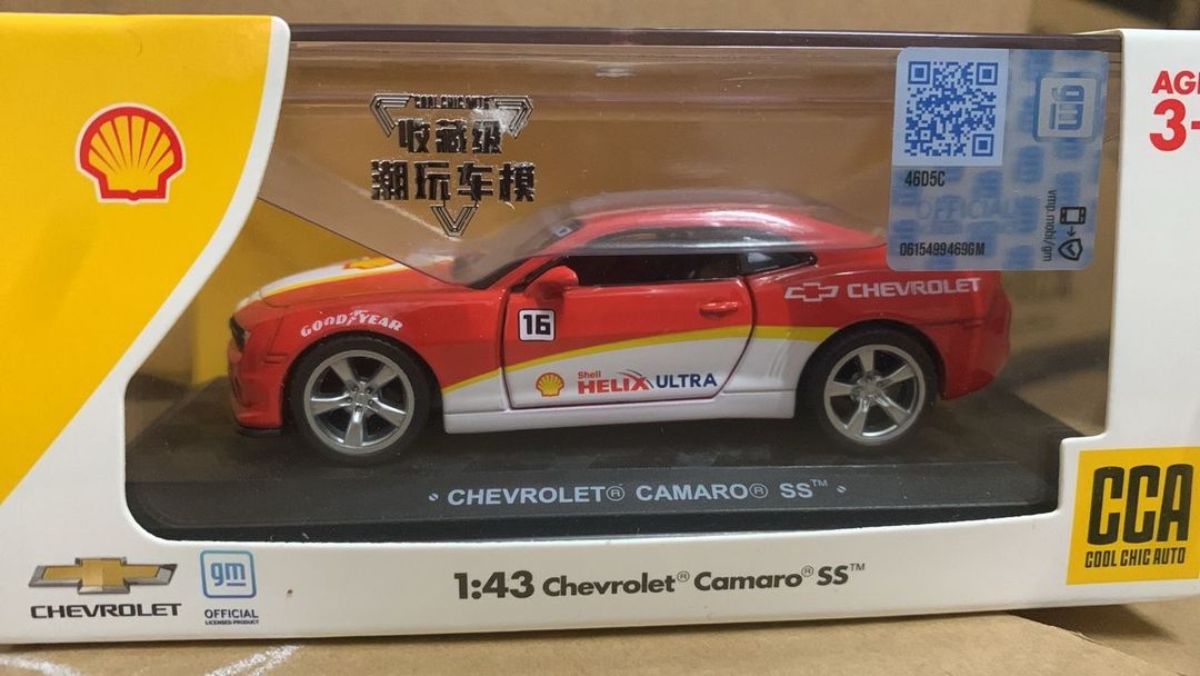 1:43 SHELL Chevrolet Camaro SS